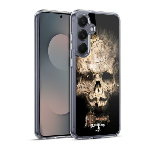 Alchemy Gothic Graphic Art M'sieur La Mort Soft Gel Case for Samsung Galaxy S25+ & MagSafe