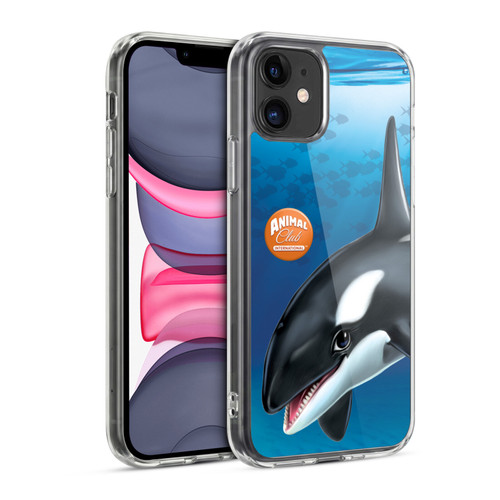 Animal Club International Underwater Orca Soft Gel Case for Apple iPhone 11