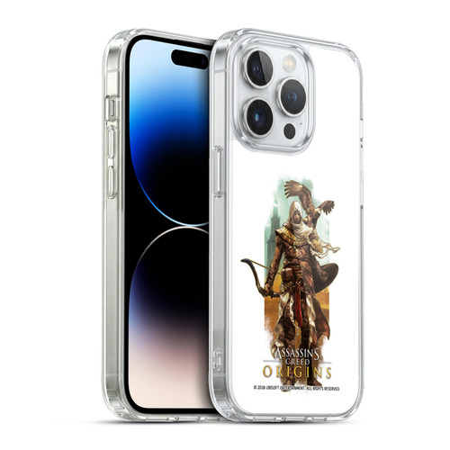 Assassin's Creed Origins Character Art Bayek Eagle Soft Gel Case for Apple iPhone 13 Pro & MagSafe