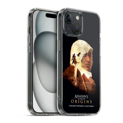 Assassin's Creed Origins Character Art Bayek Sphinx Soft Gel Case for Apple iPhone 15 & MagSafe