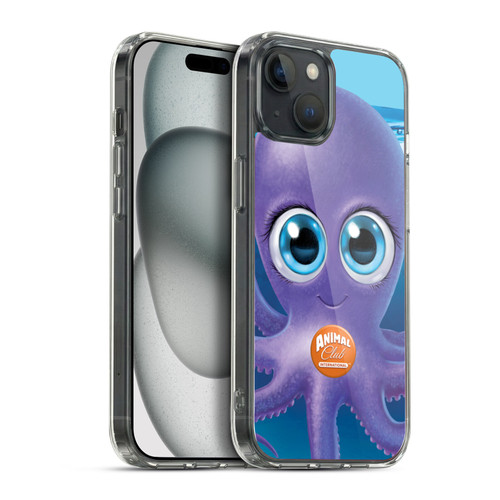 Animal Club International Underwater Octopus Soft Gel Case for Apple iPhone 15 Plus & MagSafe