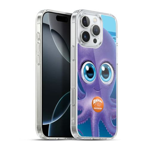 Animal Club International Underwater Octopus Soft Gel Case for Apple iPhone 16 Pro Max & MagSafe
