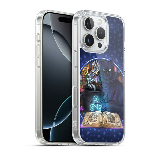 Brigid Ashwood Cats Black Cat Magic Soft Gel Case for Apple iPhone 16 Pro & MagSafe