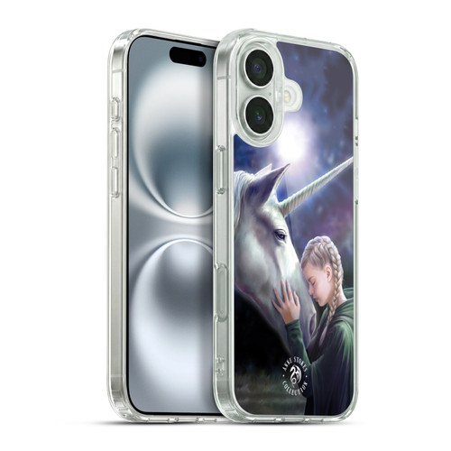 Anne Stokes Fantasy 2 The Wish Soft Gel Case for Apple iPhone 16 Plus & MagSafe