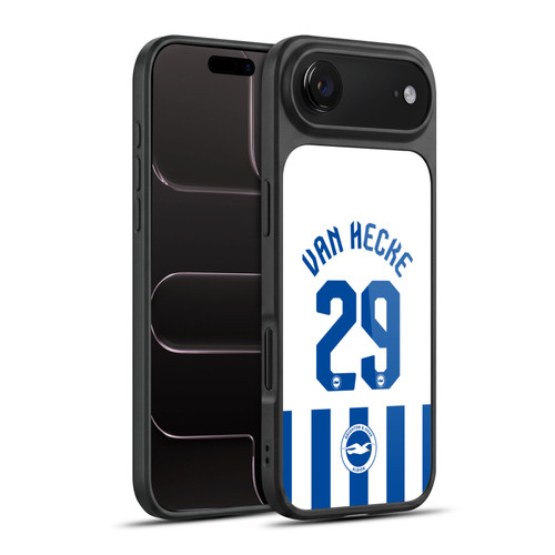 Brighton & Hove Albion F.C 2025/26 Players Home Kit Jan Paul van Hecke Gel Armour Case For Apple iPhone 17 Air