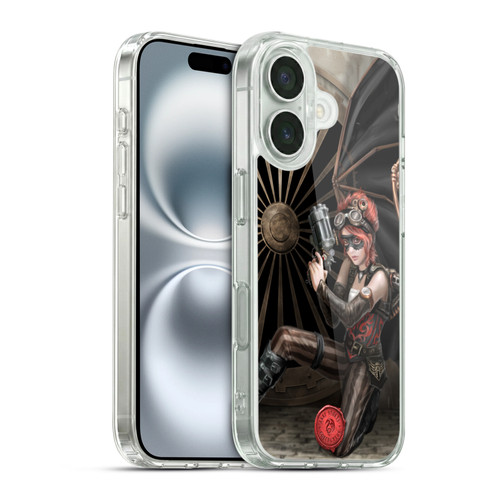 Anne Stokes Steampunk Assassin Soft Gel Case for Apple iPhone 16 & MagSafe
