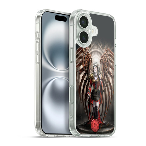 Anne Stokes Steampunk Avenger Soft Gel Case for Apple iPhone 16 Plus & MagSafe