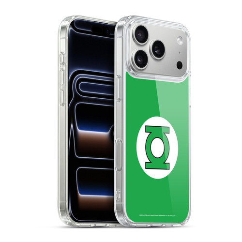 Green Lantern DC Comics Logos Classic Soft Gel Case for Apple iPhone 17 Pro Max