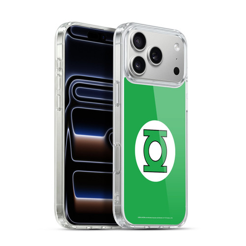 Green Lantern DC Comics Logos Classic Soft Gel Case for Apple iPhone 17 Pro Max