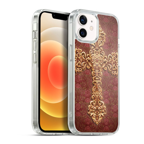 Brigid Ashwood Crosses Nouveau Soft Gel Case for Apple iPhone 12 / iPhone 12 Pro & MagSafe
