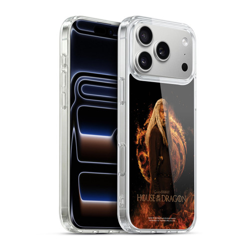 House Of The Dragon: Television Series Key Art Corlys Soft Gel Case for Apple iPhone 17 Pro Max