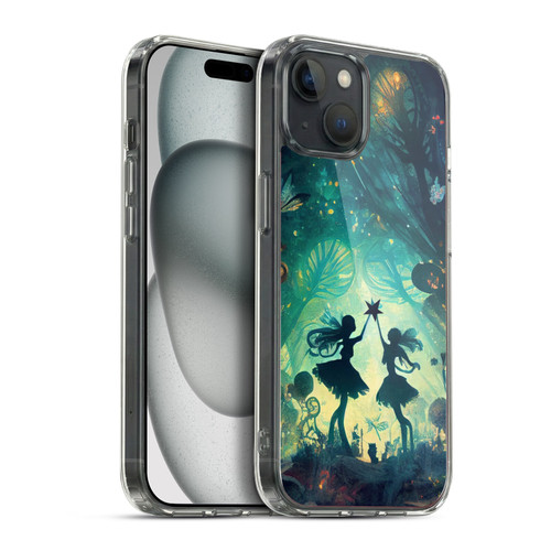 JK Stewart Key Art Star Sisters Soft Gel Case for Apple iPhone 15 Plus & MagSafe