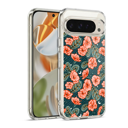 Cat Coquillette Tropical Wildlife African Violet Soft Gel Case for Google Pixel 9 / Pixel 9 Pro