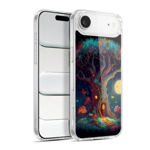JK Stewart Key Art Tree With Small Door In Trunk Soft Gel Case for Apple iPhone 17 Air