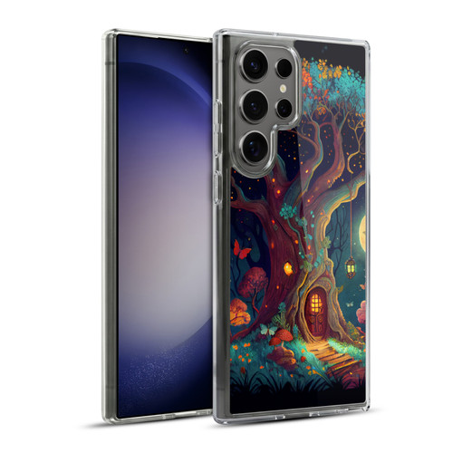 JK Stewart Key Art Tree With Small Door In Trunk Soft Gel Case for Samsung Galaxy S23 Ultra 5G & MagSafe