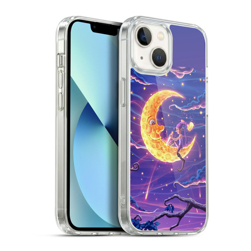 Christos Karapanos Dark Hours Carving The Crescent Soft Gel Case for Apple iPhone 13