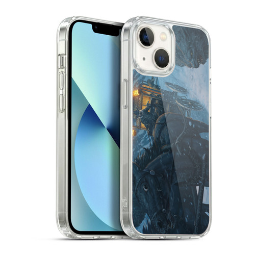 Christos Karapanos Dark Hours Otherworldly Howling Soft Gel Case for Apple iPhone 13