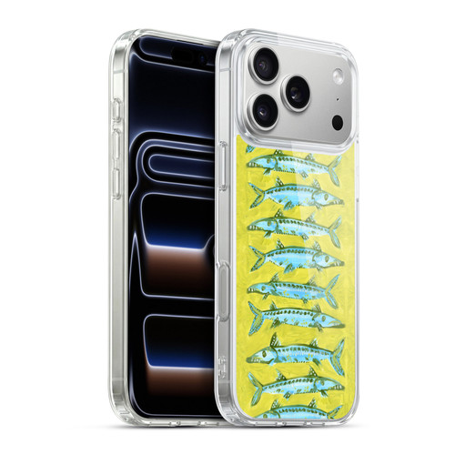 Cat Coquillette Sea Barracuda Yellow Soft Gel Case for Apple iPhone 17 Pro Max