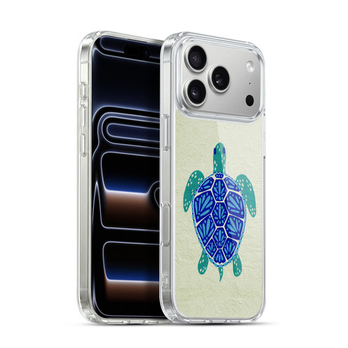 Cat Coquillette Sea Turtle Blue Soft Gel Case for Apple iPhone 17 Pro Max