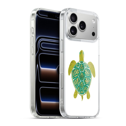 Cat Coquillette Sea Turtle Green Soft Gel Case for Apple iPhone 17 Pro Max