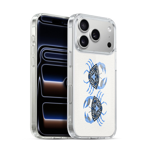 Cat Coquillette Sea Blue Crab Soft Gel Case for Apple iPhone 17 Pro