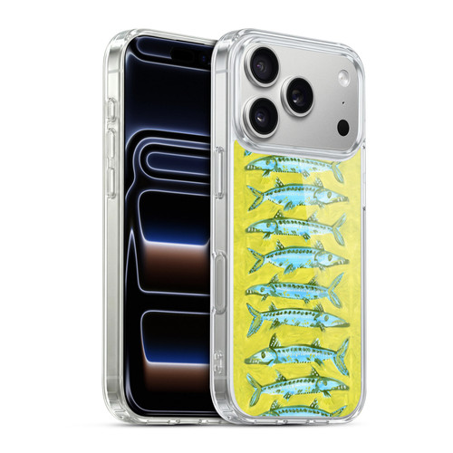 Cat Coquillette Sea Barracuda Yellow Soft Gel Case for Apple iPhone 17 Pro