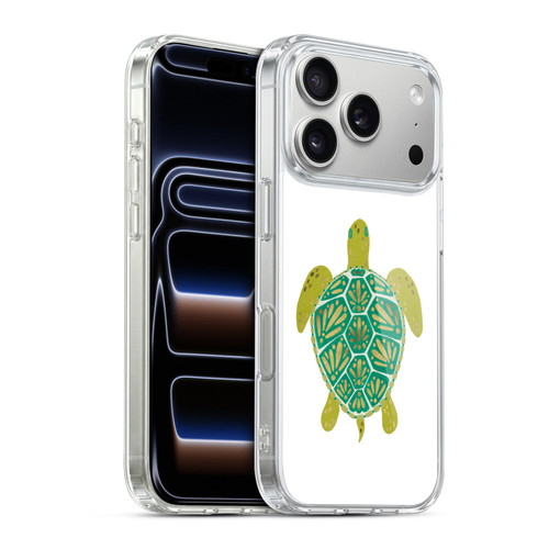 Cat Coquillette Sea Turtle Green Soft Gel Case for Apple iPhone 17 Pro
