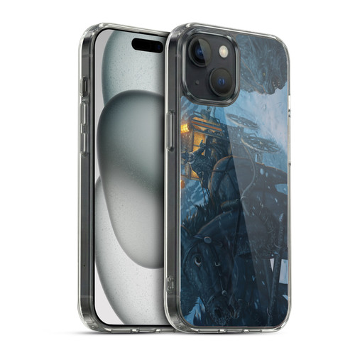 Christos Karapanos Dark Hours Otherworldly Howling Soft Gel Case for Apple iPhone 15 & MagSafe