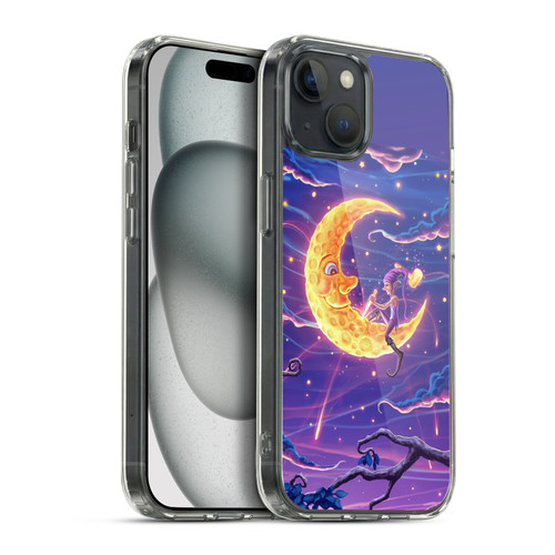Christos Karapanos Dark Hours Carving The Crescent Soft Gel Case for Apple iPhone 15 Plus & MagSafe