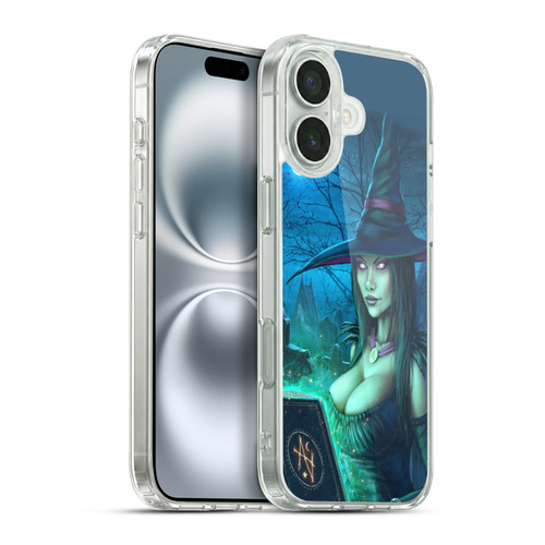 Christos Karapanos Dark Hours Witch Soft Gel Case for Apple iPhone 16 Plus & MagSafe