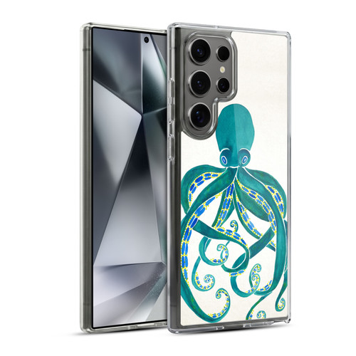 Cat Coquillette Sea Octopus 2 Soft Gel Case for Samsung Galaxy S24 Ultra 5G & MagSafe