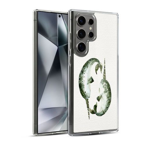 Cat Coquillette Sea Original Narwhals Soft Gel Case for Samsung Galaxy S24 Ultra 5G & MagSafe