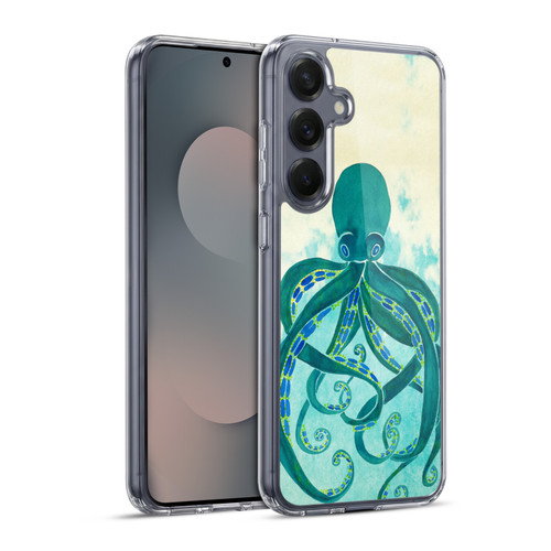 Cat Coquillette Sea Octopus Soft Gel Case for Samsung Galaxy S25+ & MagSafe