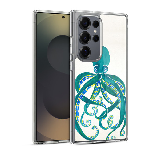 Cat Coquillette Sea Octopus 2 Soft Gel Case for Samsung Galaxy S25 Ultra & MagSafe