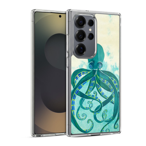Cat Coquillette Sea Octopus Soft Gel Case for Samsung Galaxy S25 Ultra & MagSafe