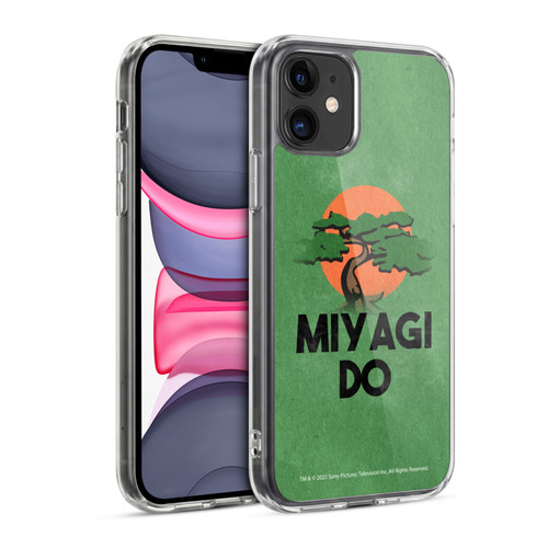 Cobra Kai Season 4 Key Art Team Miyagi Do Soft Gel Case for Apple iPhone 11
