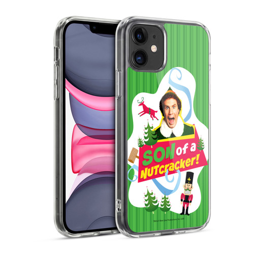 Elf Movie Graphics 1 Nutcracker Soft Gel Case for Apple iPhone 11