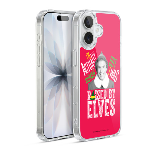 Elf Movie Graphics 1 Raised By Elves Soft Gel Case for Apple iPhone 17