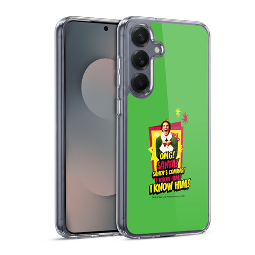 Elf Movie Graphics 1 Buddy Soft Gel Case for Samsung Galaxy S25 & MagSafe
