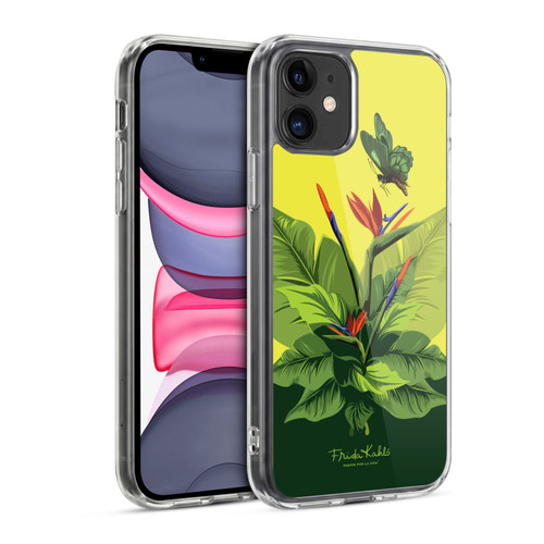 Frida Kahlo Tropical Birds on Branches Soft Gel Case for Apple iPhone 11