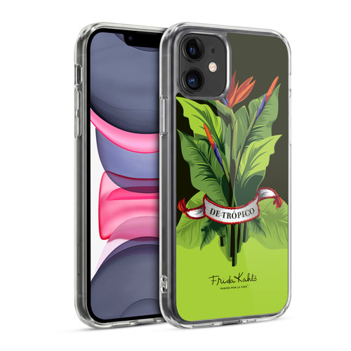 Frida Kahlo Tropical Ribbon Soft Gel Case for Apple iPhone 11