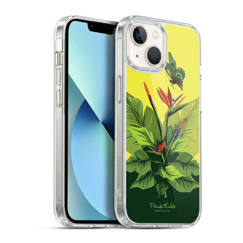 Frida Kahlo Tropical Birds on Branches Soft Gel Case for Apple iPhone 13