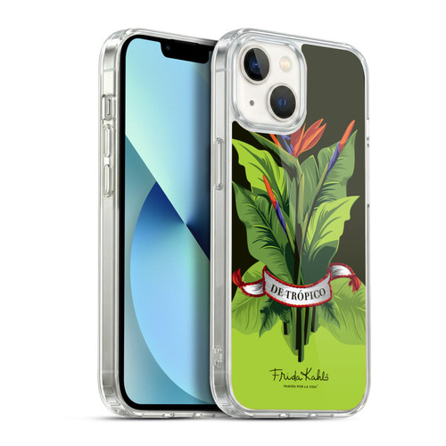 Frida Kahlo Tropical Ribbon Soft Gel Case for Apple iPhone 13