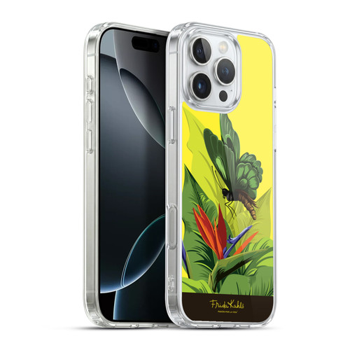 Frida Kahlo Tropical Butterfly Soft Gel Case for Apple iPhone 16 Pro Max & MagSafe