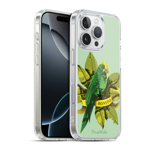 Frida Kahlo Tropical Bird Soft Gel Case for Apple iPhone 16 Pro & MagSafe