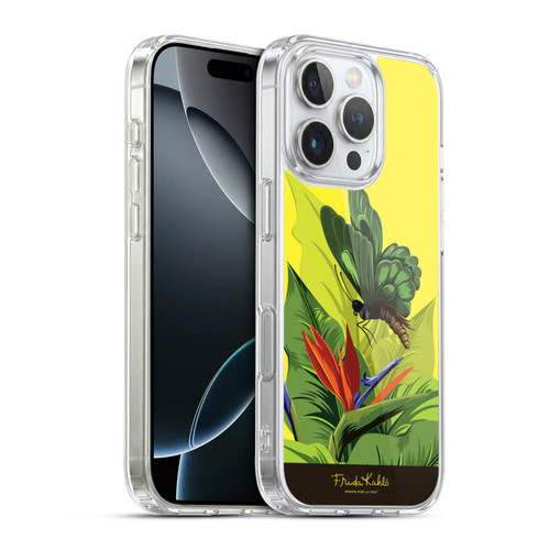 Frida Kahlo Tropical Butterfly Soft Gel Case for Apple iPhone 16 Pro & MagSafe