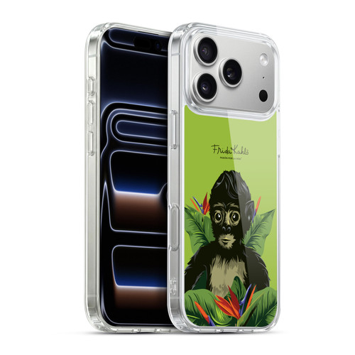 Frida Kahlo Tropical Monkey Soft Gel Case for Apple iPhone 17 Pro Max