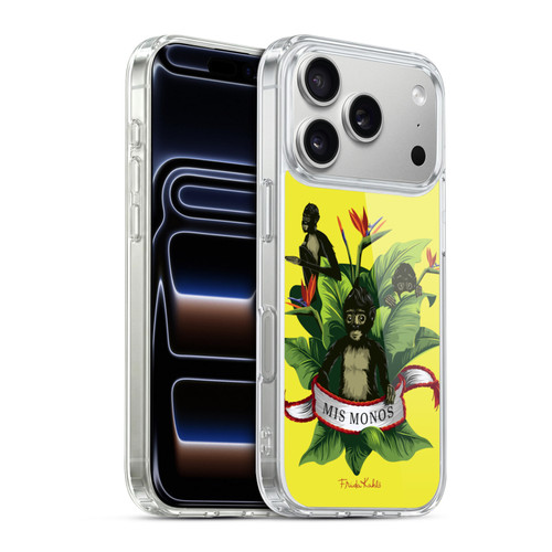 Frida Kahlo Tropical Monkeys Soft Gel Case for Apple iPhone 17 Pro