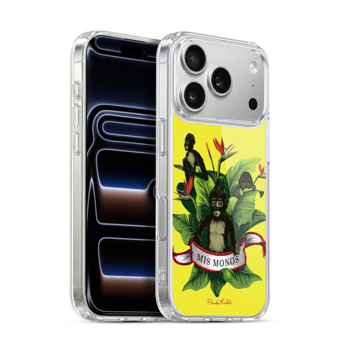 Frida Kahlo Tropical Monkeys Soft Gel Case for Apple iPhone 17 Pro