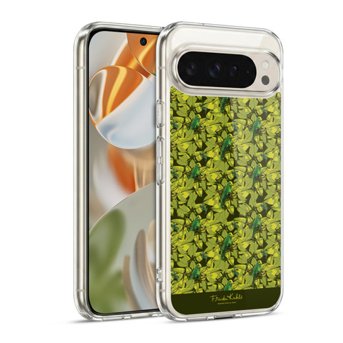 Frida Kahlo Tropical Bird Pattern Soft Gel Case for Google Pixel 9 / Pixel 9 Pro